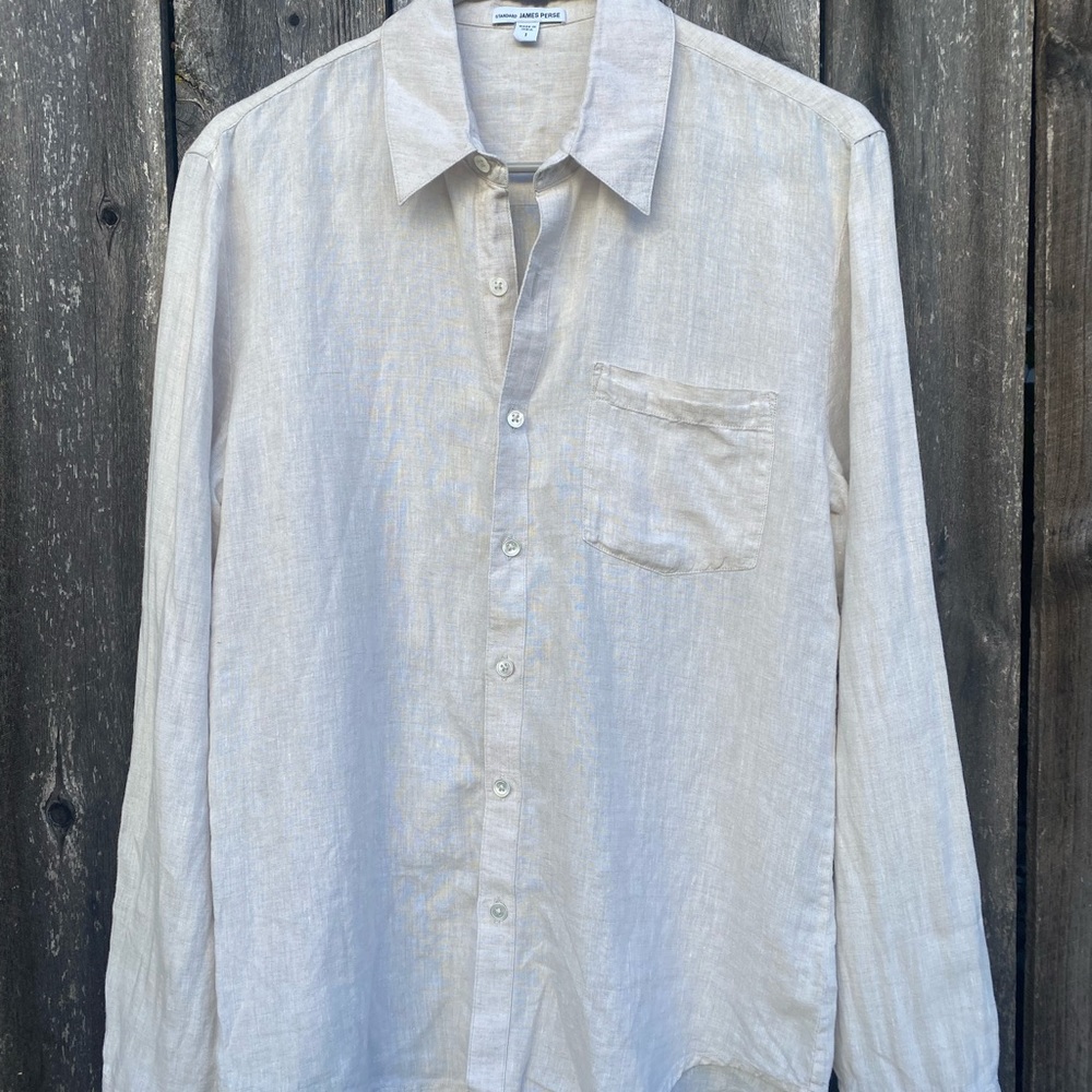 James Perse Linen Shirt